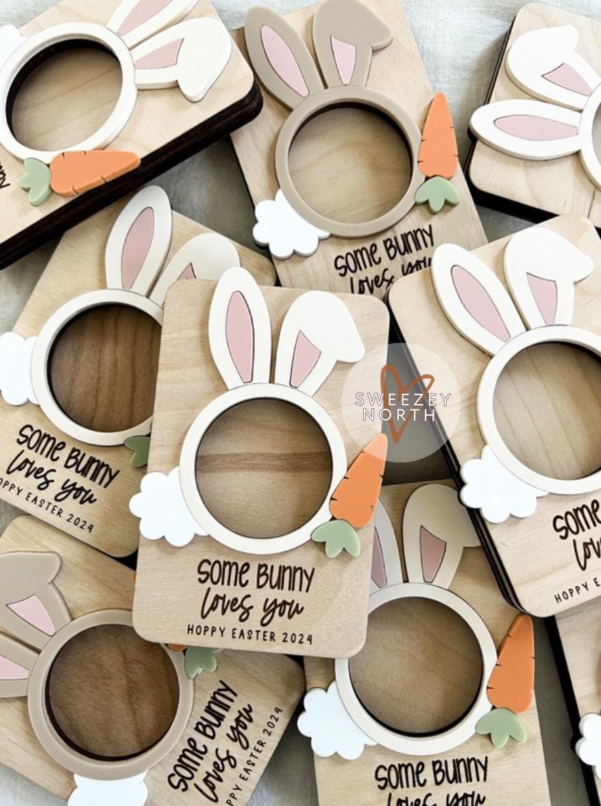 Some Bunny Loves You - Easter Frame Magnet