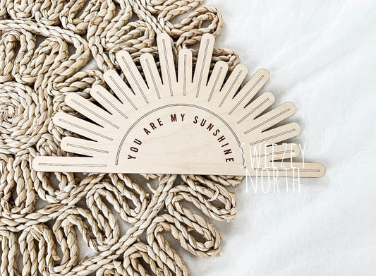 You are my sunshine cutout