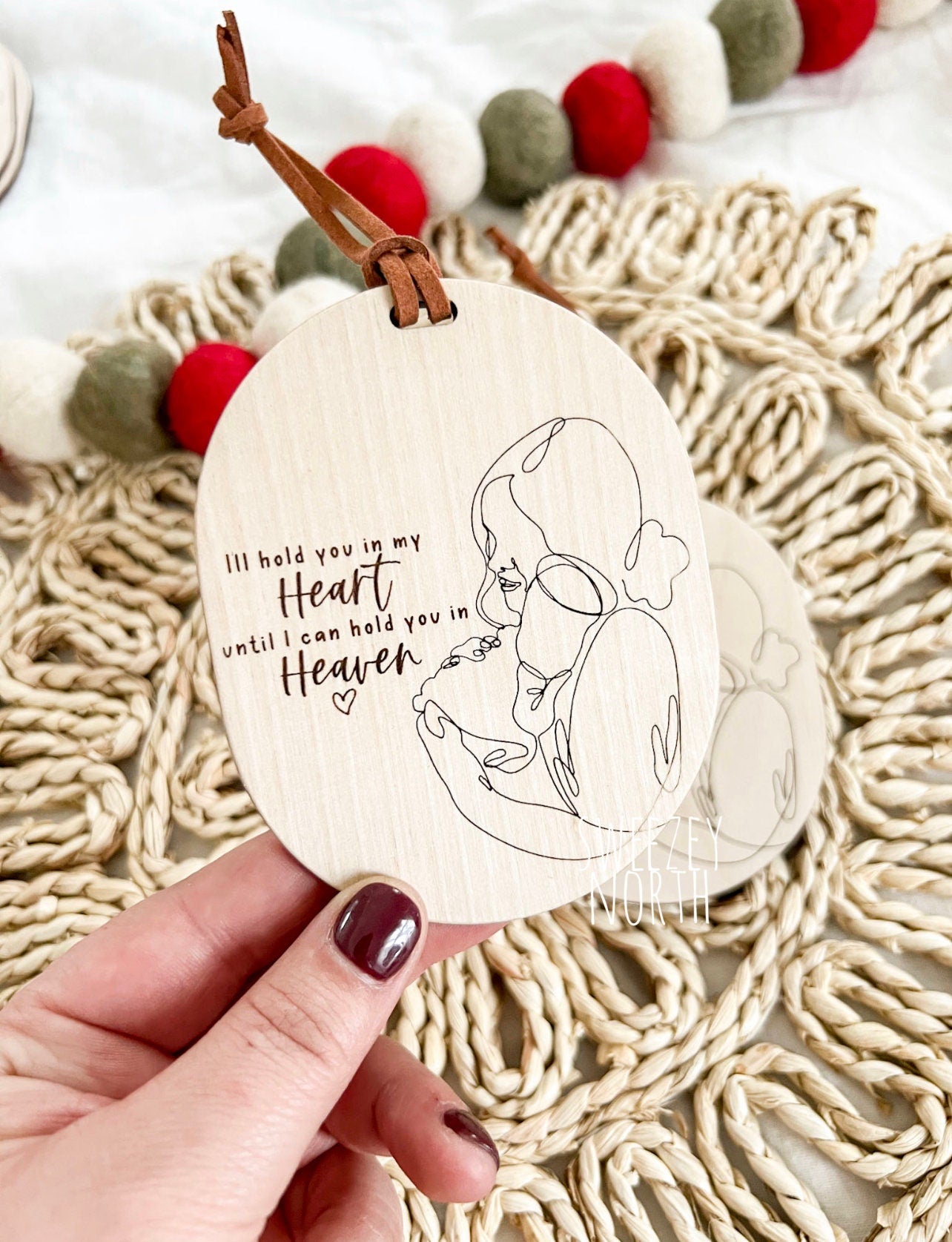 Angel Baby Memorial Ornament | Miscarriage Ornament | Angel in heaven | child loss ornament | child loss memorial ornament