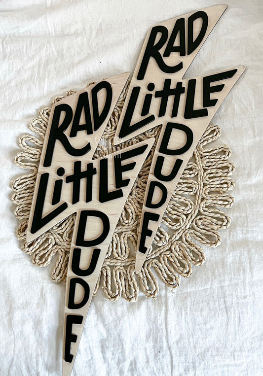 Rad Little Dude | boho nursery | modern boho nursery decor | boys room decor | nursery sign | boys room