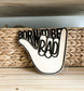 born to be rad | rad little dude | rad dude | boys room decor | toddler room | boys decor | boho boys room