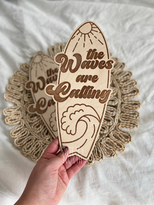 The waves are calling Room decor