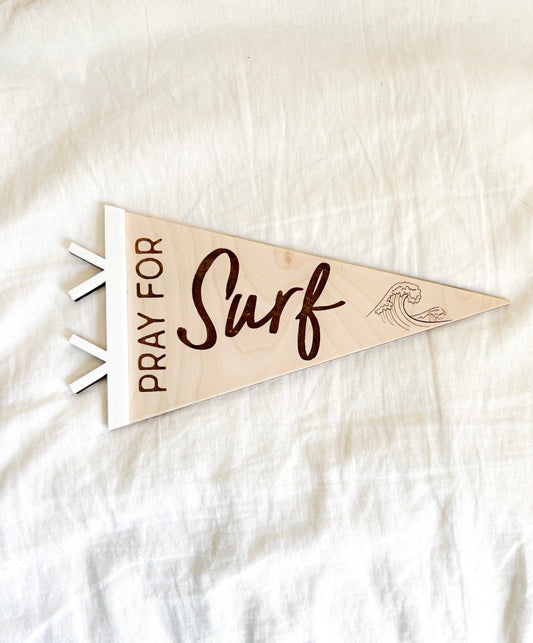 Pray for Surf | make waves | surf theme decor | surf theme nursery | surfboard decor | coastal nursery | no wake zone | beach theme decor