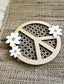 Peace sign | cane peace sign decor | boho girls decor | beach decor | mermaid decor | groovy decor | girls room decor | faux rattan | daisy