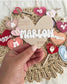 Valentines day tags | Valentines Tags | Valentines Basket Tag | Heart Tag | Valentine Heart Tag | Love Basket | Basket Tags | Scallop Heart