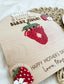 Painted Handprint Sign | DIY handprint sign |  I love you berry much | Mother’s Day sign | hands down | gift for mom