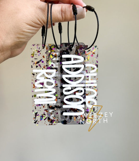 Halloween bag tag | boo basket bag tag